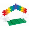 Set van 2 basisplaten Big  - Groen en wit